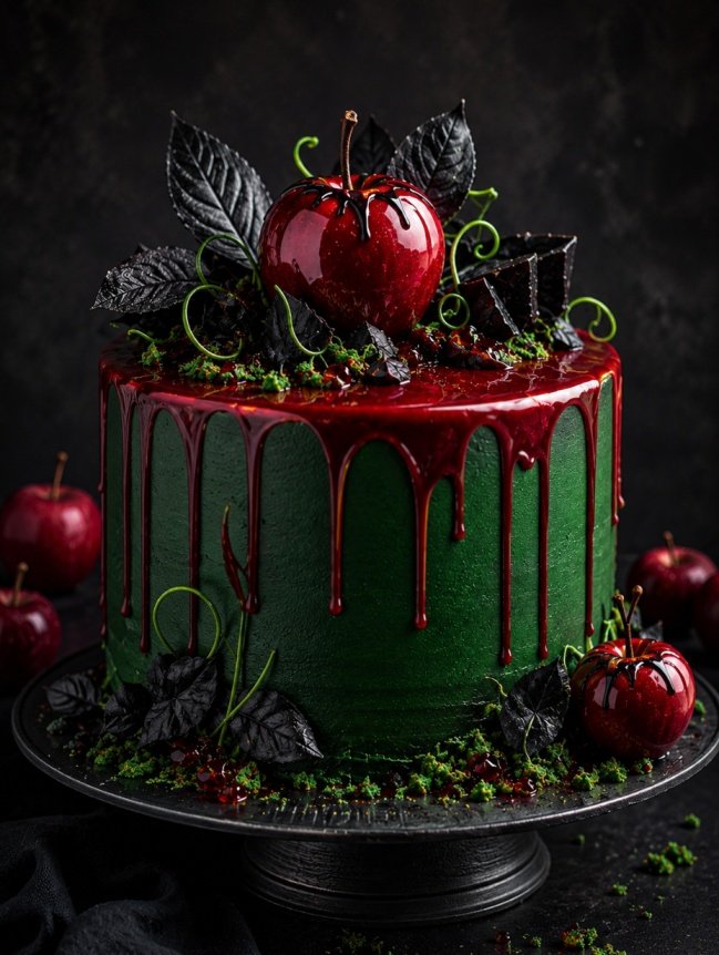 Eggless Halloween Cakes