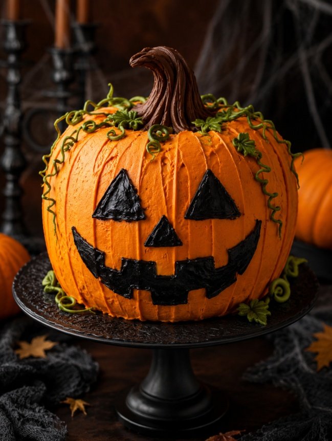 Eggless Halloween Cakes