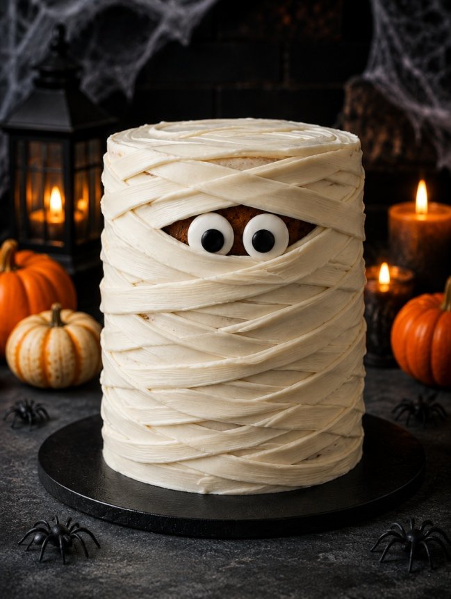 Eggless Halloween Cakes
