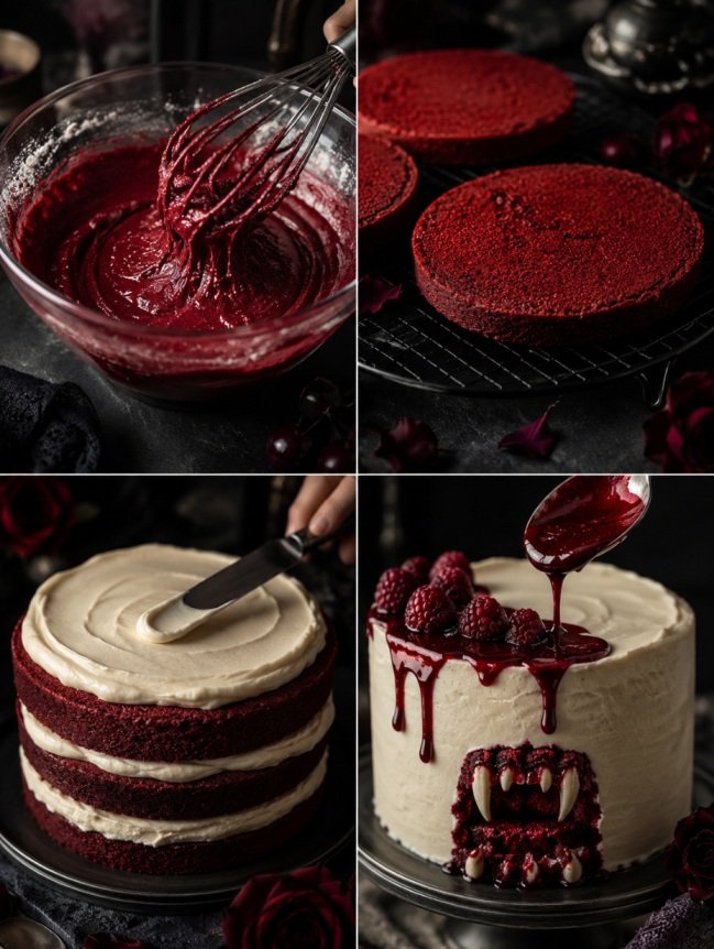 Eggless Halloween Cakes 