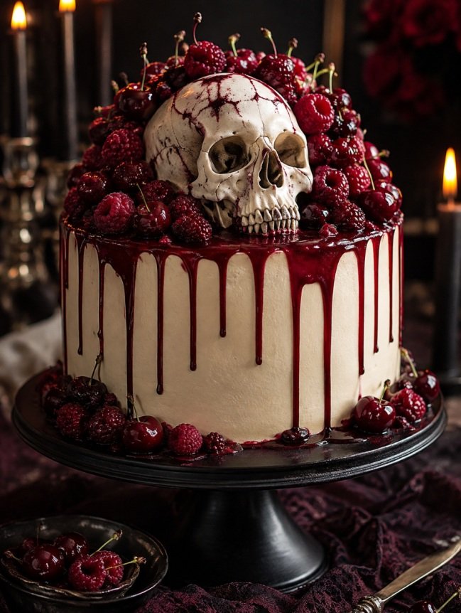 Eggless Halloween Cakes