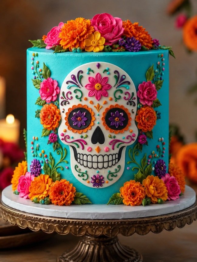 Eggless Halloween Cakes