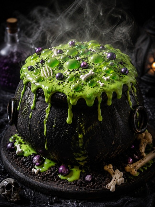 Eggless Halloween Cakes