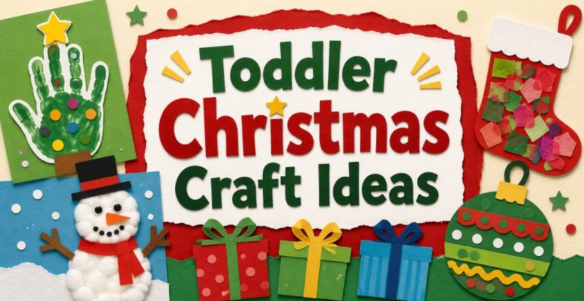 Toddler Christmas Craft Ideas