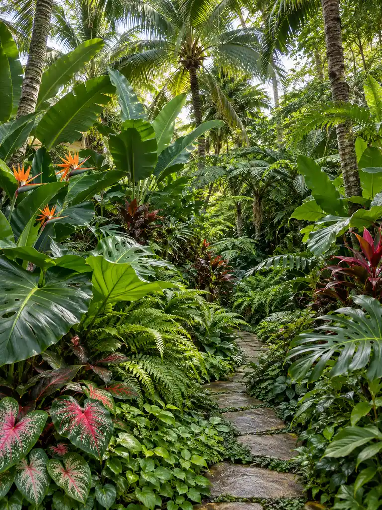 45 Tropical Garden Design Ideas for a Backyard Paradise - image 01
