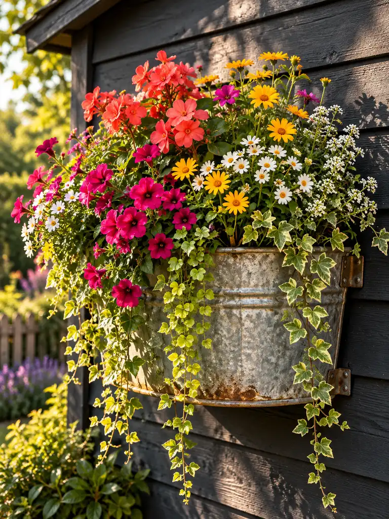 45 Creative Wall Planter Ideas for a Gorgeous Outdoor Garden Display - image 01