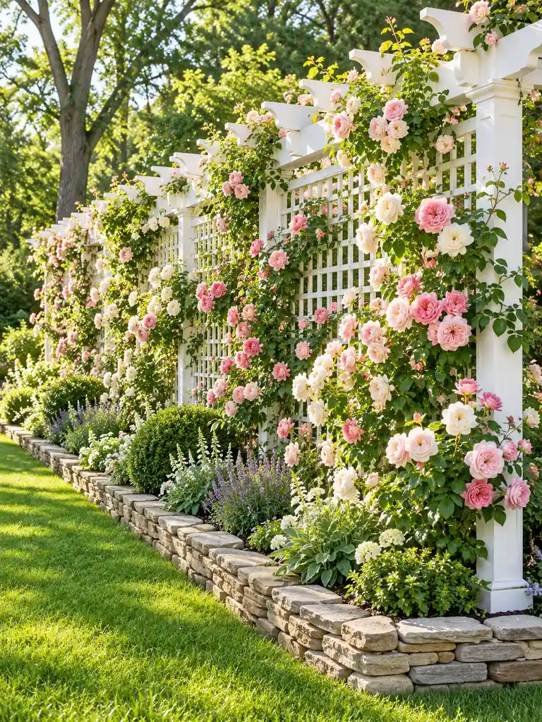 45 Inspiring Trellis Panels Ideas for Gardening for a Dreamy Outdoor Space - image 01