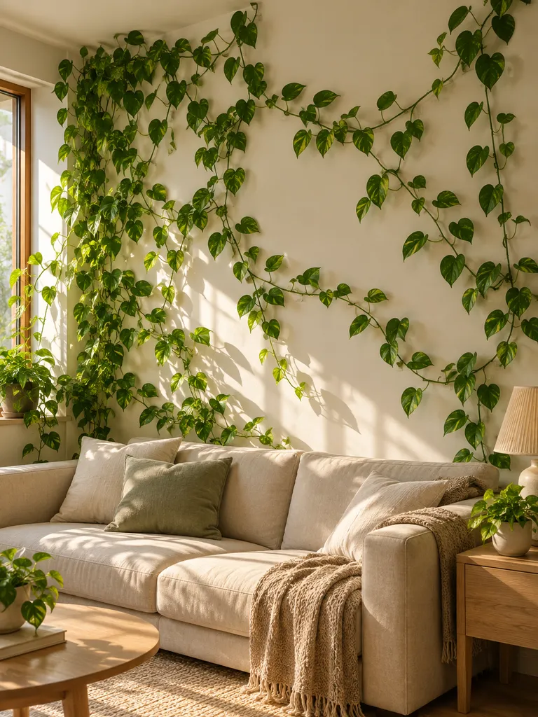 45 Unique Indoor Pothos Climbing Ideas for a Dreamy Green Home - image 01