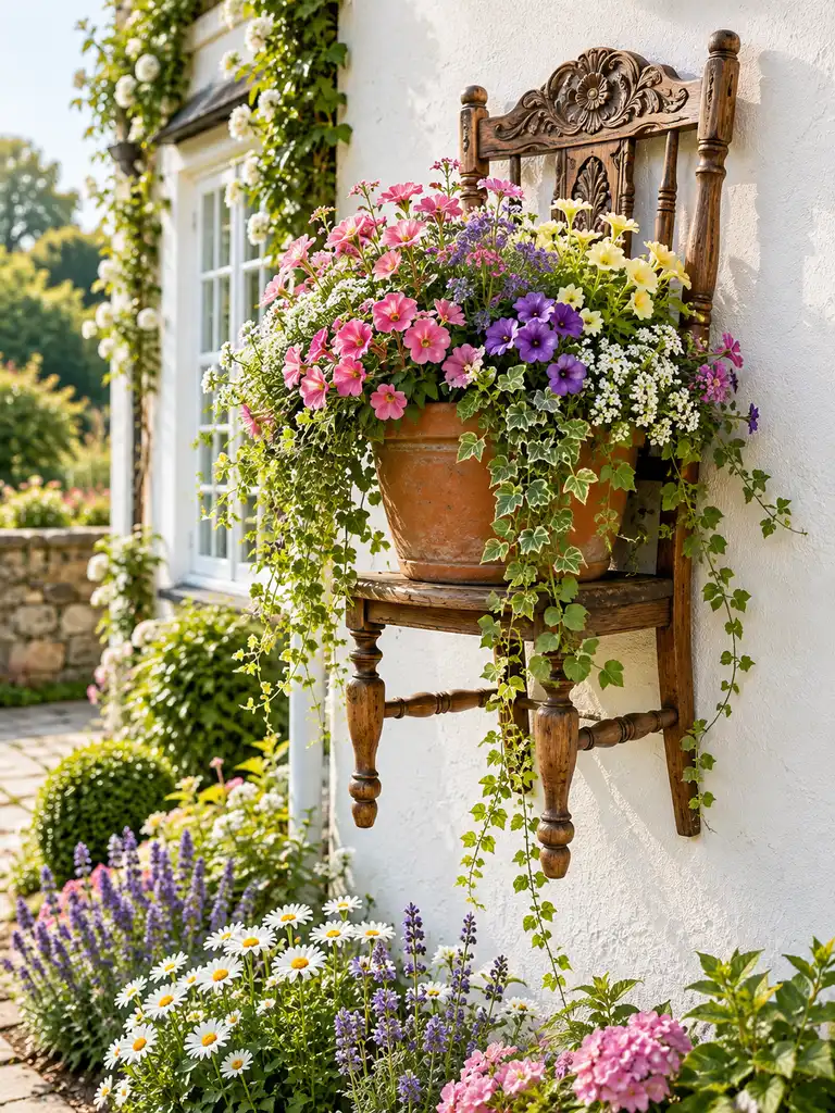 45 Creative Wall Planter Ideas for a Gorgeous Outdoor Garden Display - image 02