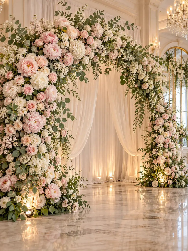 45 Stunning Indoor Wedding Backdrop Ideas That Look Absolutely Luxurious - image 02