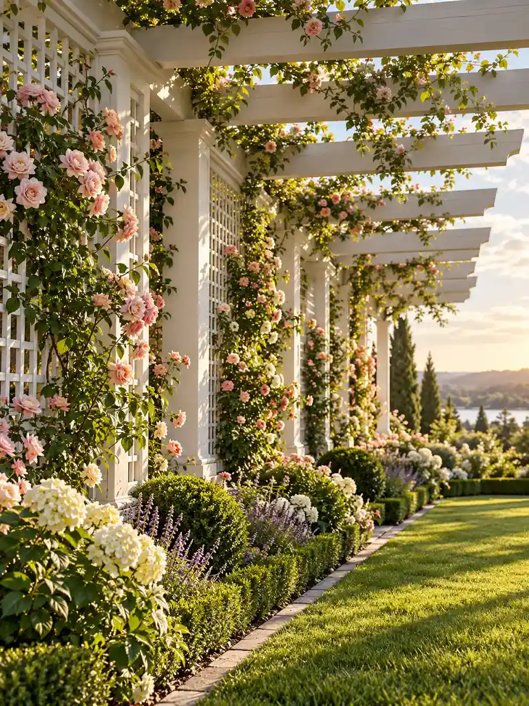 45 Inspiring Trellis Panels Ideas for Gardening for a Dreamy Outdoor Space - image 02