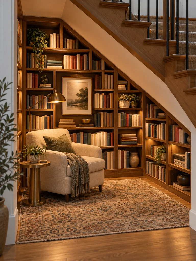 45 Clever Under Staircase Nook Ideas for Small Homes - image 03