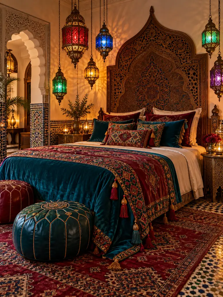 45 Boho Colorful Bedroom Ideas for a Vibrant Cozy Space - image 03