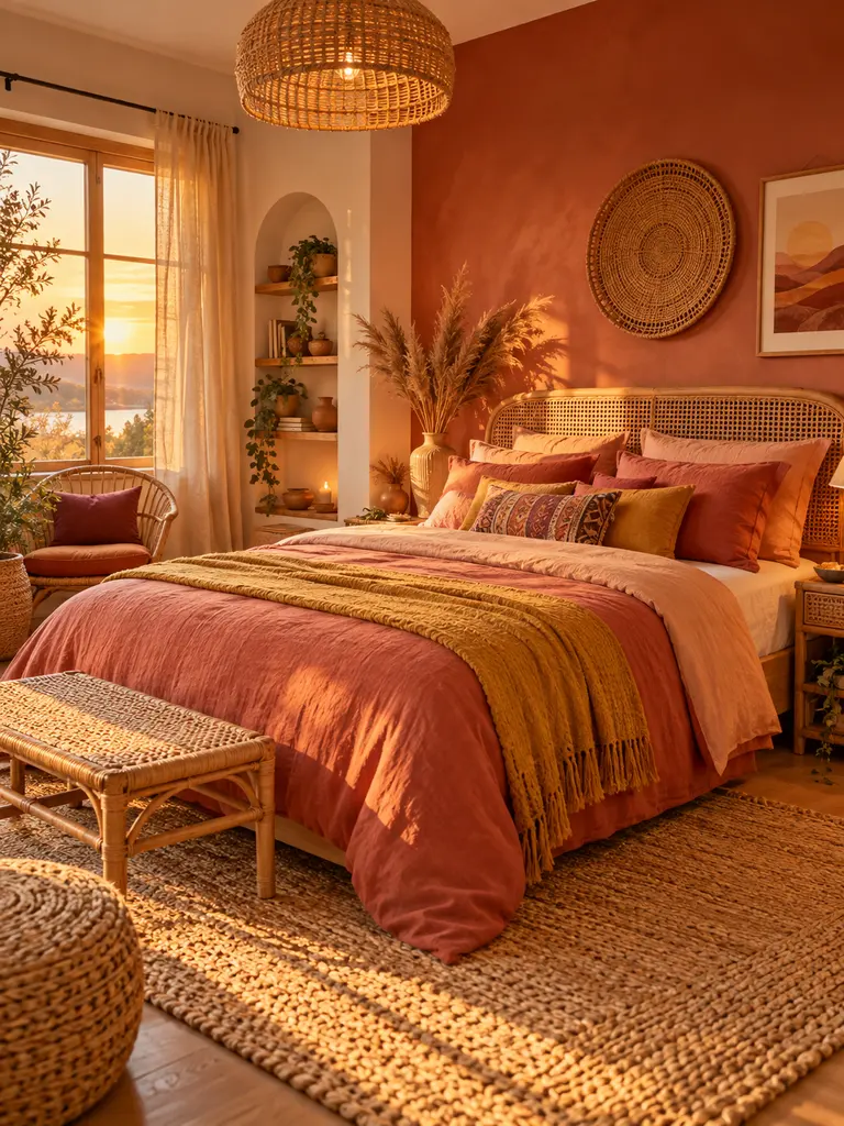 45 Boho Colorful Bedroom Ideas for a Vibrant Cozy Space - image 04