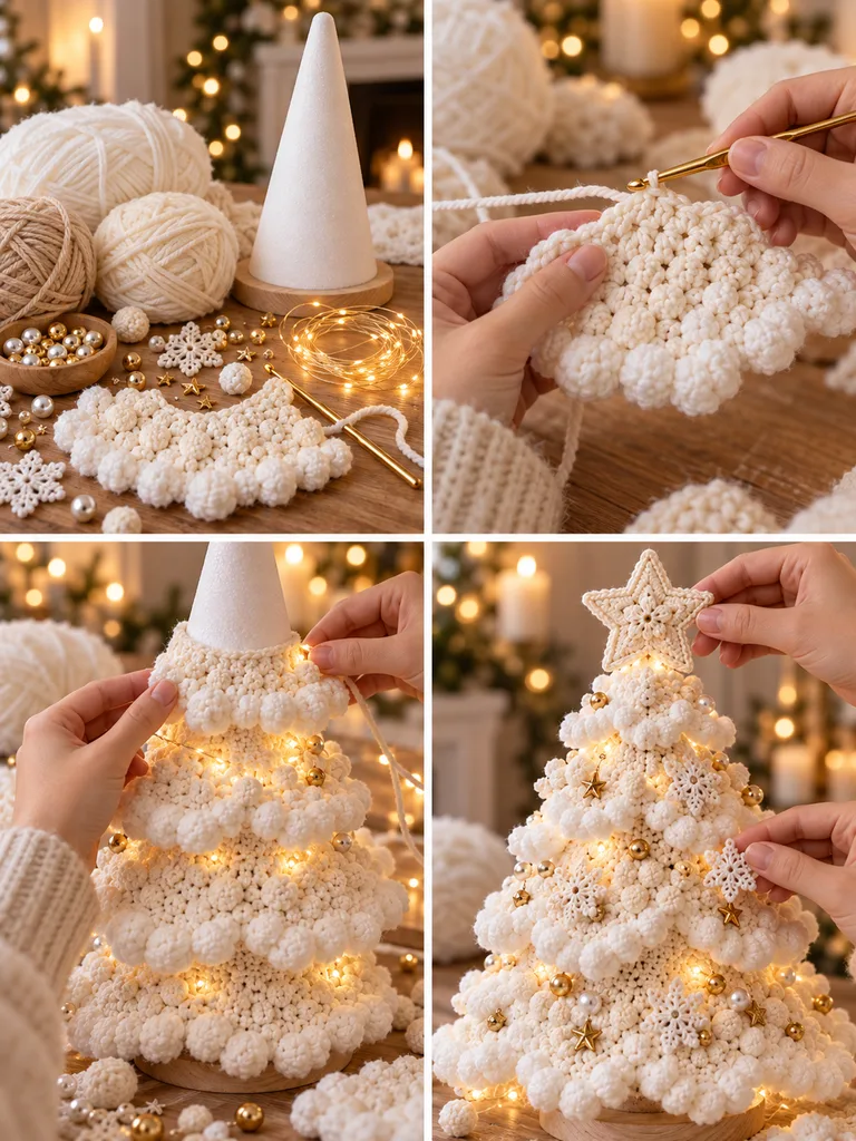 23 Crochet Christmas Tree Ideas for Festive Home Decor - image 04