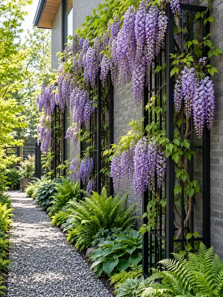 45 Inspiring Trellis Panels Ideas for Gardening for a Dreamy Outdoor Space - image 04