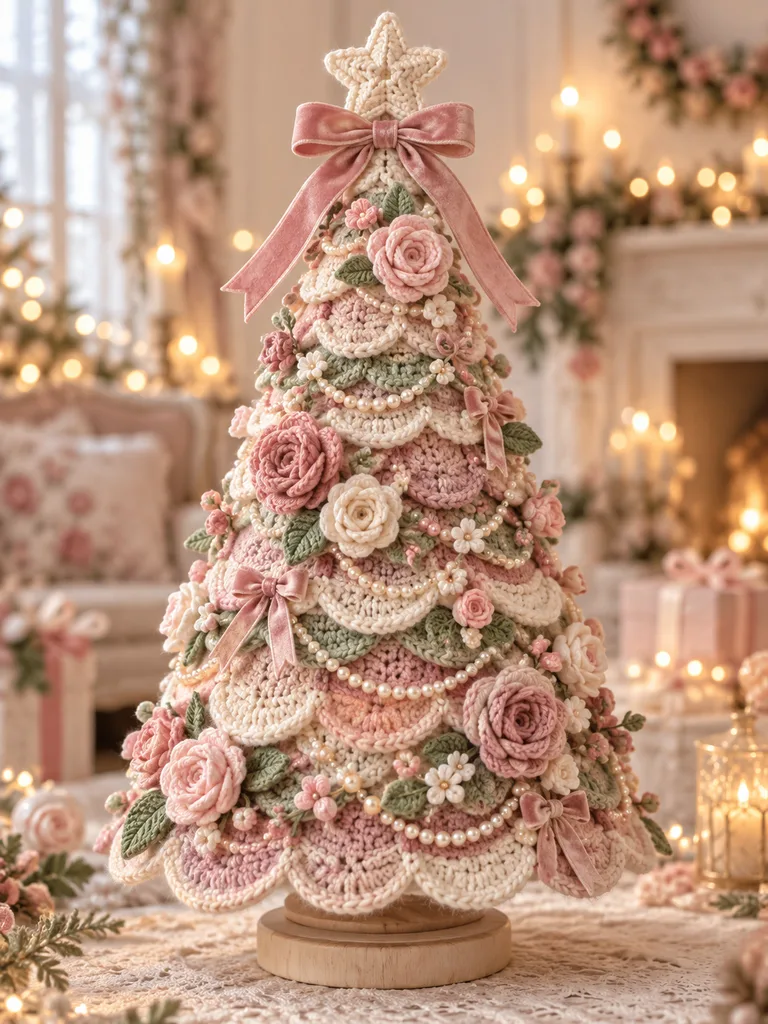 23 Crochet Christmas Tree Ideas for Festive Home Decor - image 05