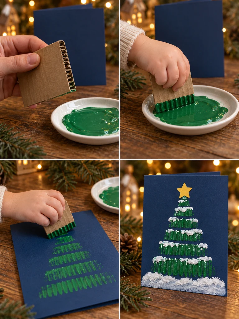 23 Toddler Christmas Card Craft Ideas That Are Cute and Easy to Make - image 05