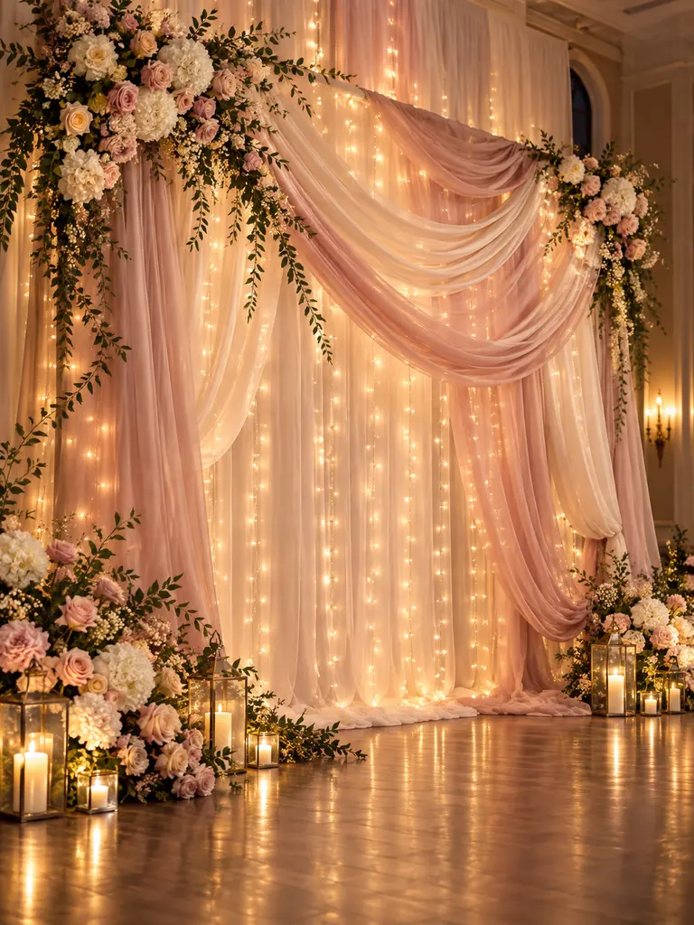 45 Stunning Indoor Wedding Backdrop Ideas That Look Absolutely Luxurious - image 05