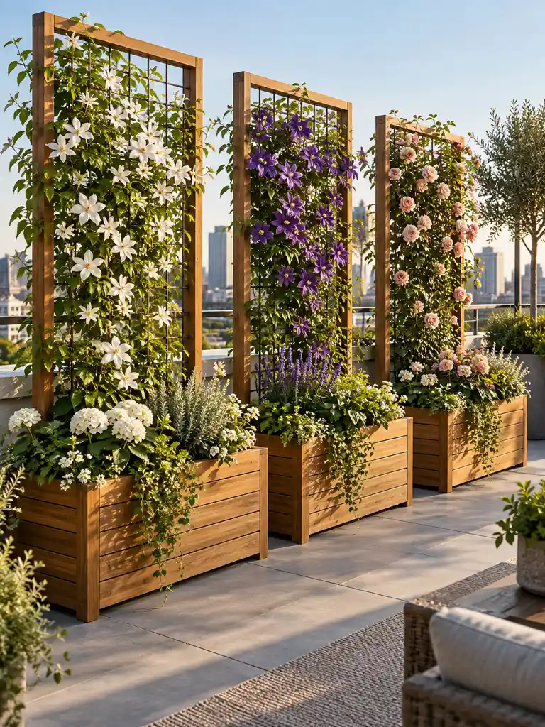 45 Inspiring Trellis Panels Ideas for Gardening for a Dreamy Outdoor Space - image 05