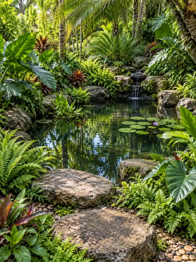 45 Tropical Garden Design Ideas for a Backyard Paradise - image 06