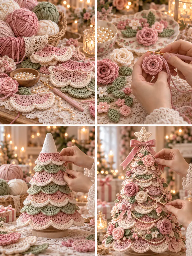 23 Crochet Christmas Tree Ideas for Festive Home Decor - image 06