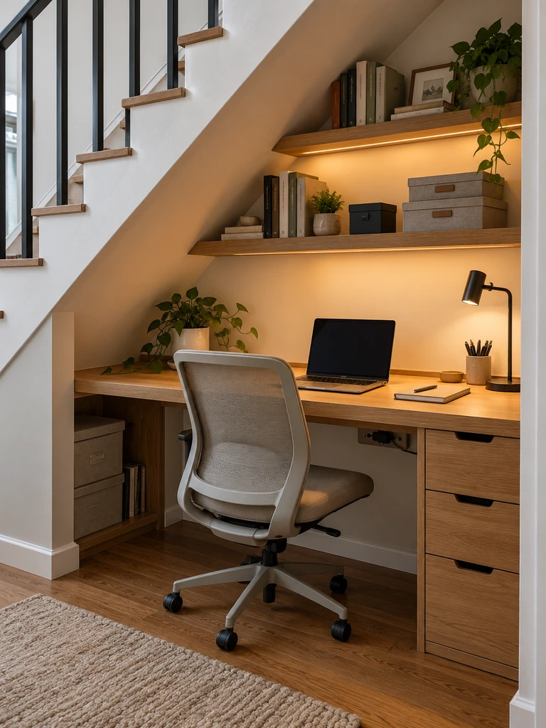 45 Clever Under Staircase Nook Ideas for Small Homes - image 07