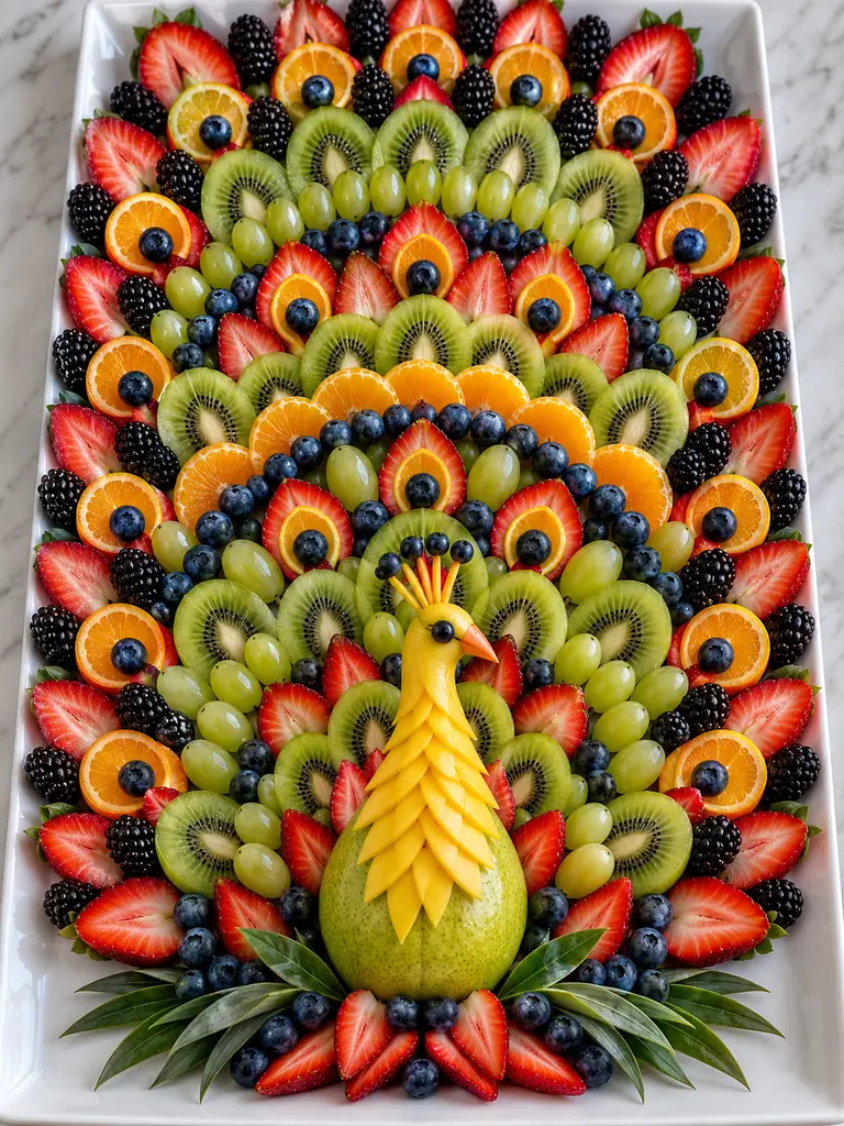 45 Beautiful Fruit Platter Designs for Parties - image 07