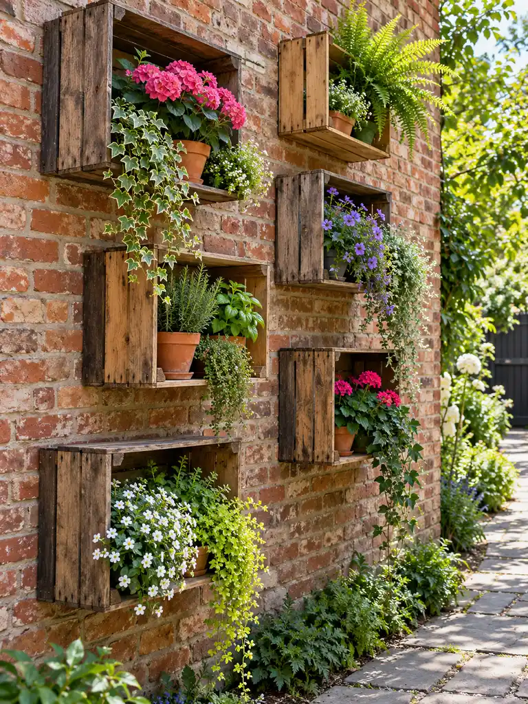 45 Creative Wall Planter Ideas for a Gorgeous Outdoor Garden Display - image 07