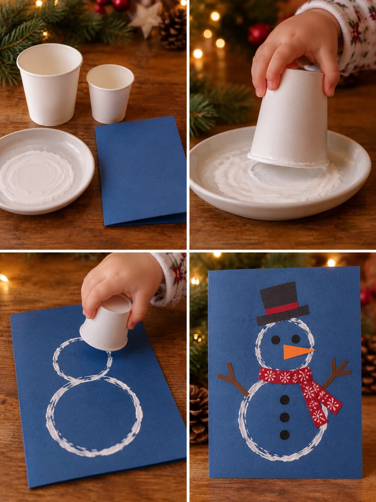 23 Toddler Christmas Card Craft Ideas That Are Cute and Easy to Make - image 07