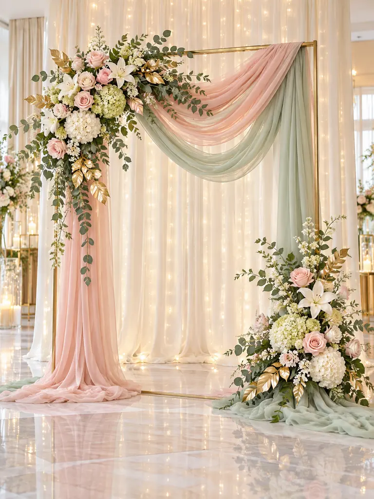 45 Stunning Indoor Wedding Backdrop Ideas That Look Absolutely Luxurious - image 07