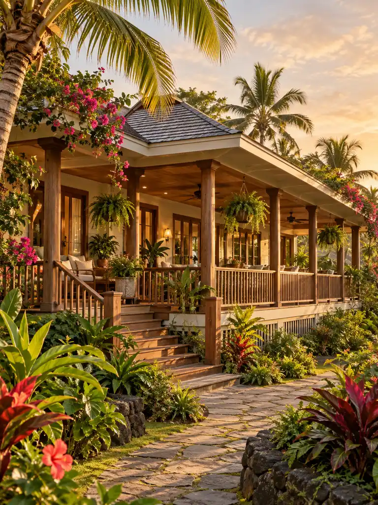 45 Tropical Bungalow House Design Ideas With Dreamy Outdoor Appeal - image 07