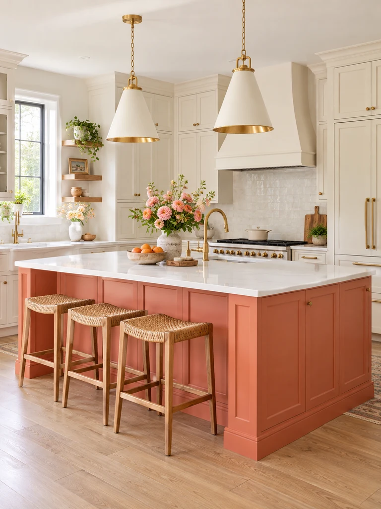 45 Colorful Kitchen Island Ideas That Bring Personality Into Your Home - image 08
