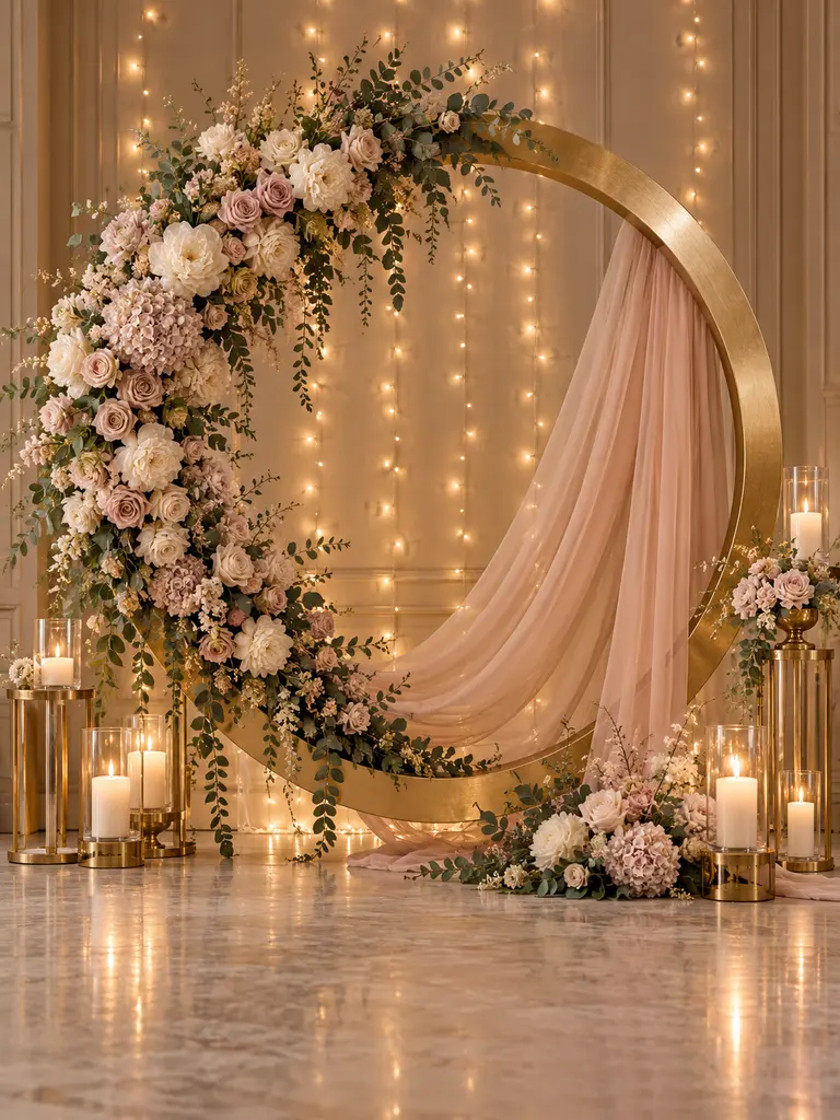 45 Stunning Indoor Wedding Backdrop Ideas That Look Absolutely Luxurious - image 08