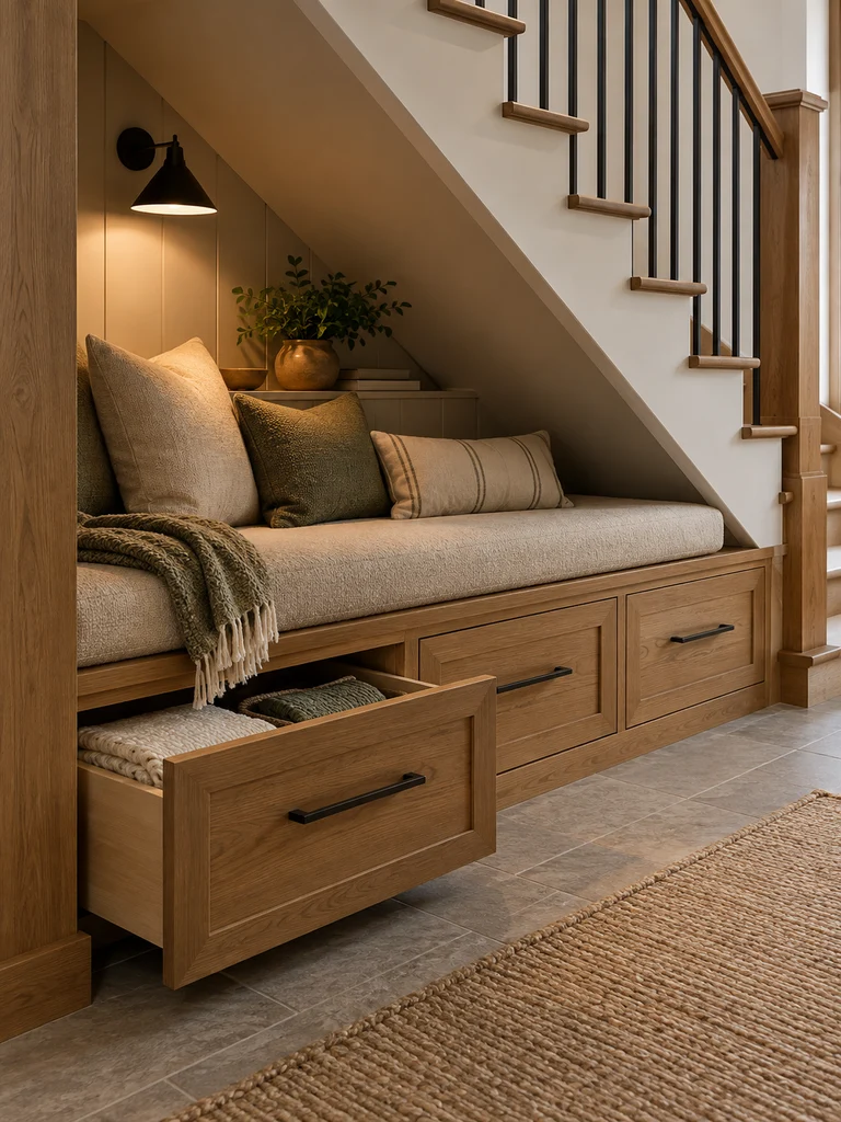 45 Clever Under Staircase Nook Ideas for Small Homes - image 09