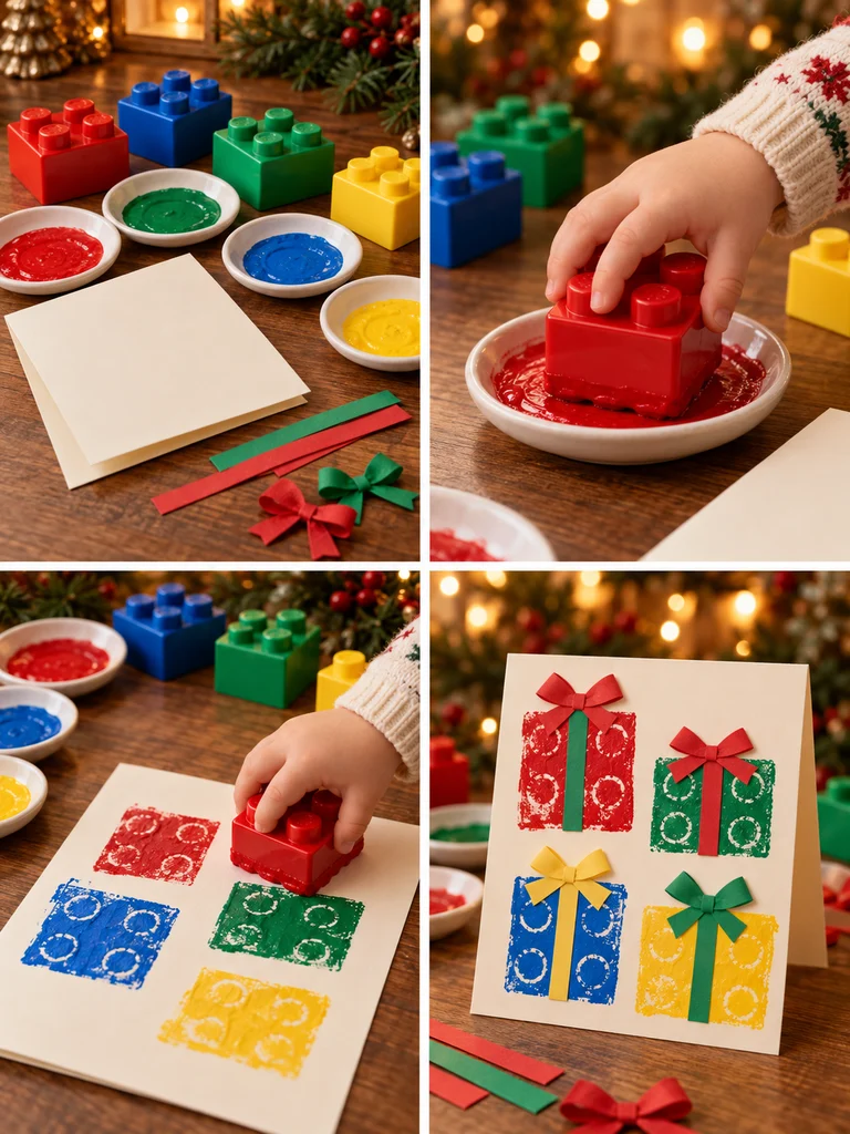 23 Toddler Christmas Card Craft Ideas That Are Cute and Easy to Make - image 09