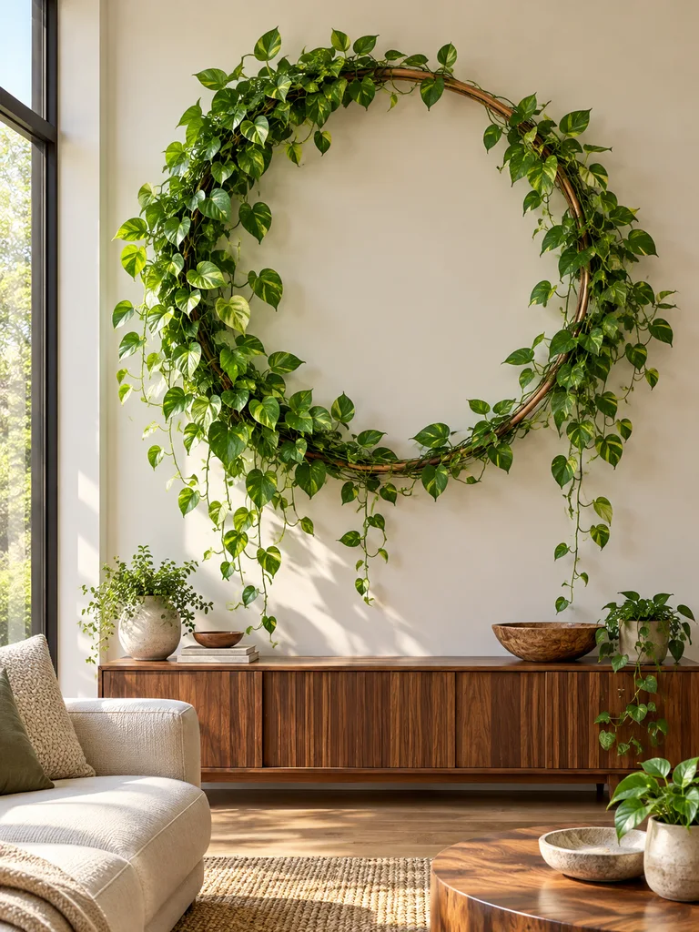 45 Creative Pothos Wall Decor Ideas for Indoor Spaces - image 10