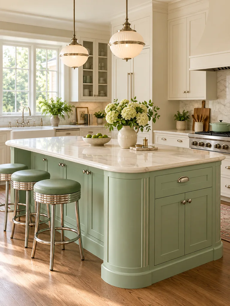 45 Colorful Kitchen Island Ideas That Bring Personality Into Your Home - image 10