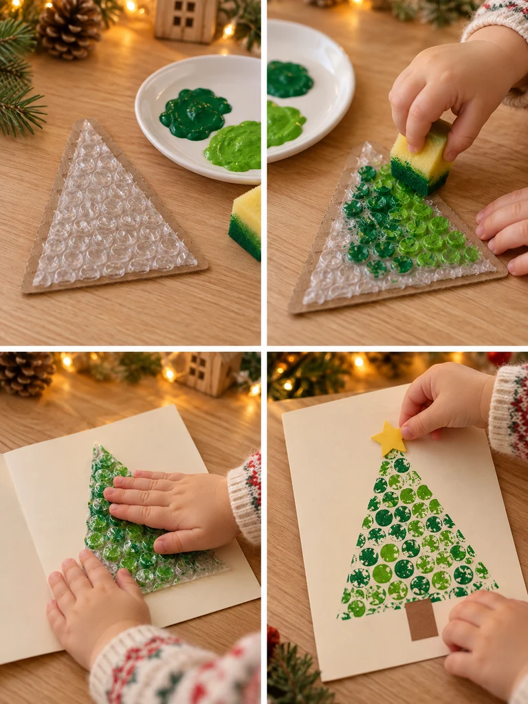 23 Toddler Christmas Card Craft Ideas That Are Cute and Easy to Make - image 10