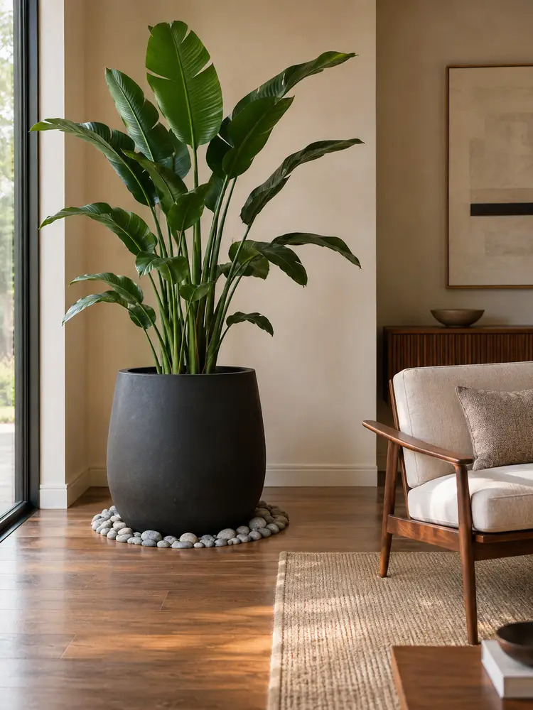 46 Beautiful Indoor Pebble Garden Ideas for Modern Homes - image 10
