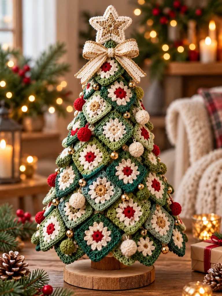 23 Crochet Christmas Tree Ideas for Festive Home Decor - image 11