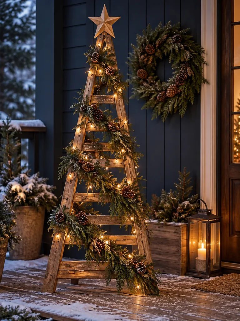 23 Easy DIY Outdoor Wooden Christmas Decor Ideas for a Festive Yard - image 11