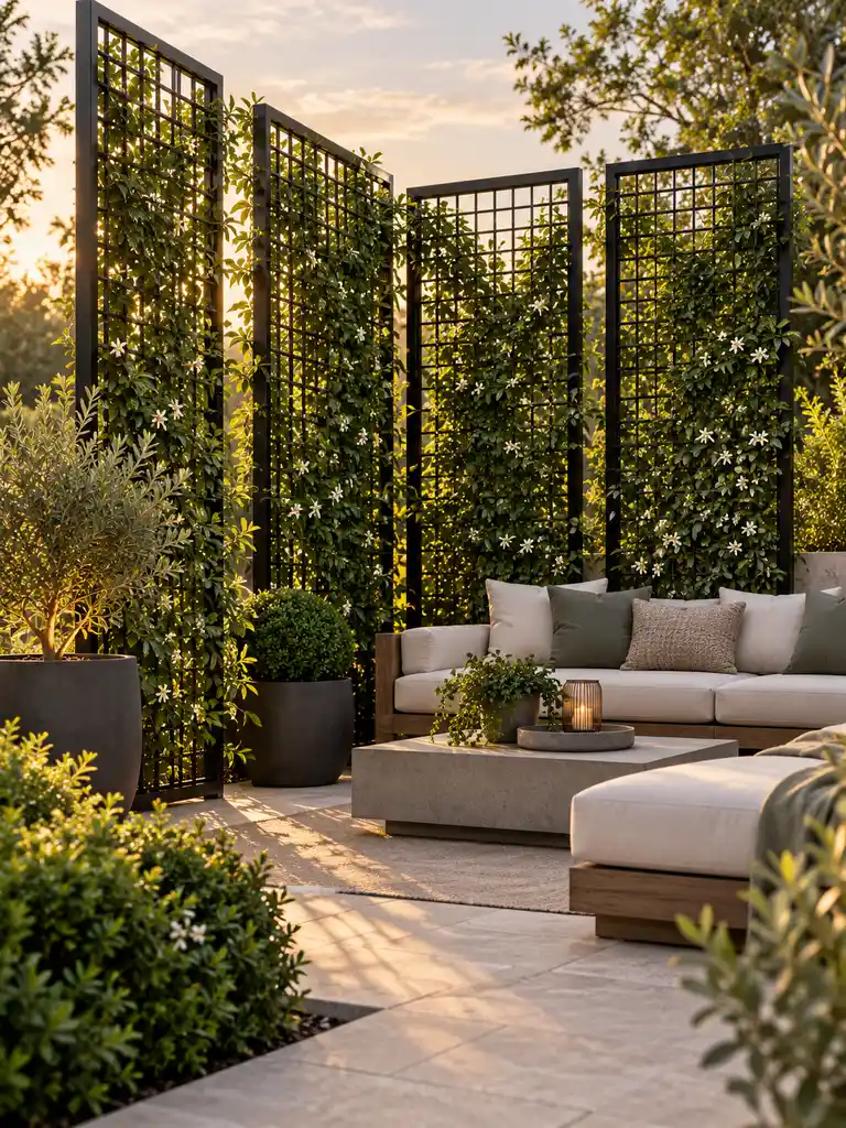 45 Inspiring Trellis Panels Ideas for Gardening for a Dreamy Outdoor Space - image 11