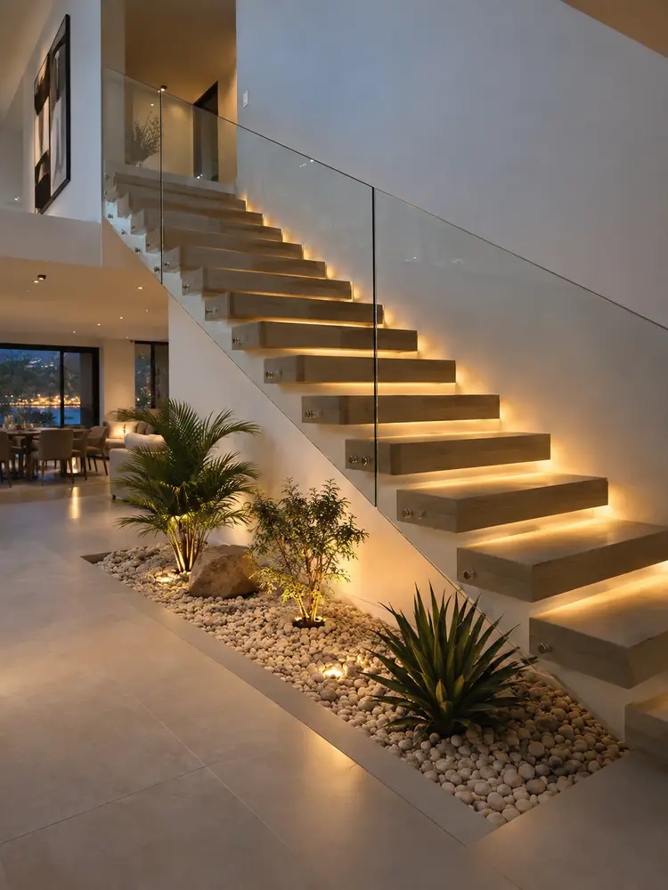 46 Beautiful Indoor Pebble Garden Ideas for Modern Homes - image 11