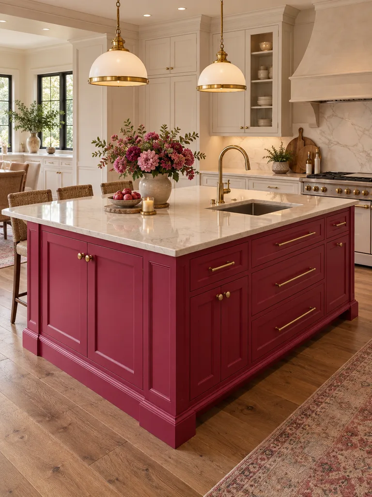 45 Colorful Kitchen Island Ideas That Bring Personality Into Your Home - image 12