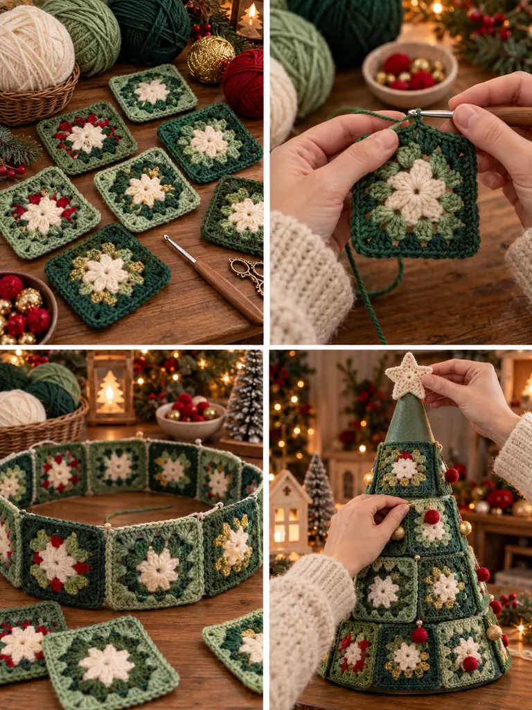 23 Crochet Christmas Tree Ideas for Festive Home Decor - image 12