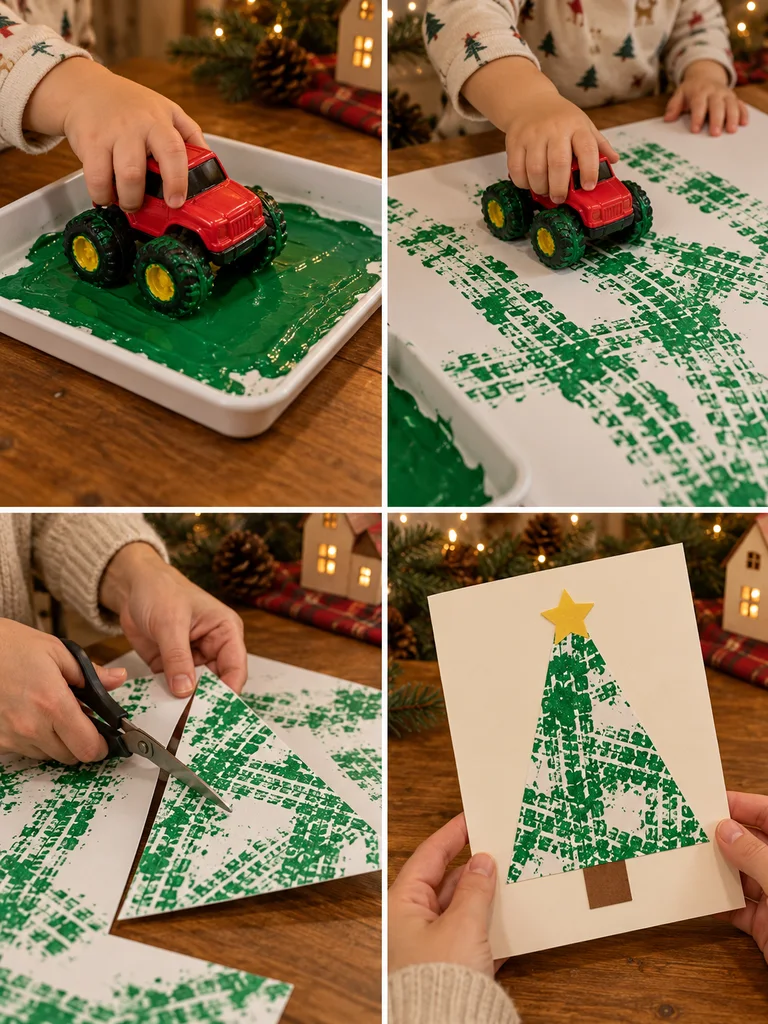23 Toddler Christmas Card Craft Ideas That Are Cute and Easy to Make - image 12