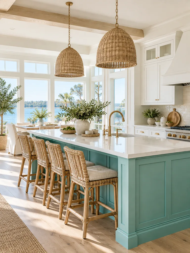 45 Colorful Kitchen Island Ideas That Bring Personality Into Your Home - image 14