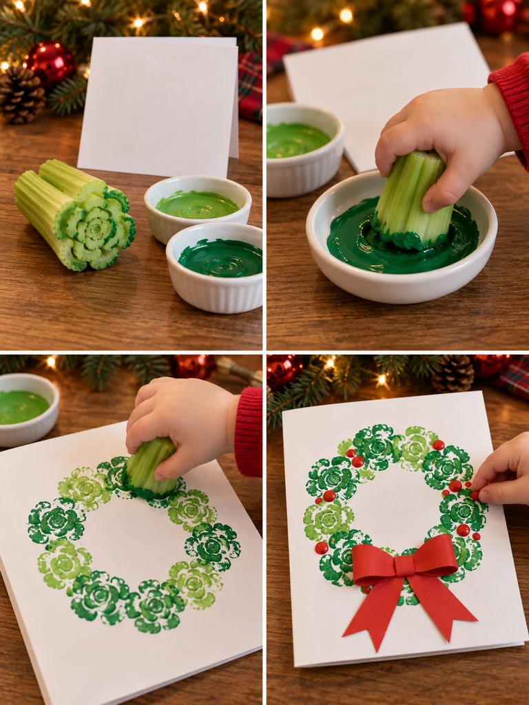 23 Toddler Christmas Card Craft Ideas That Are Cute and Easy to Make - image 14
