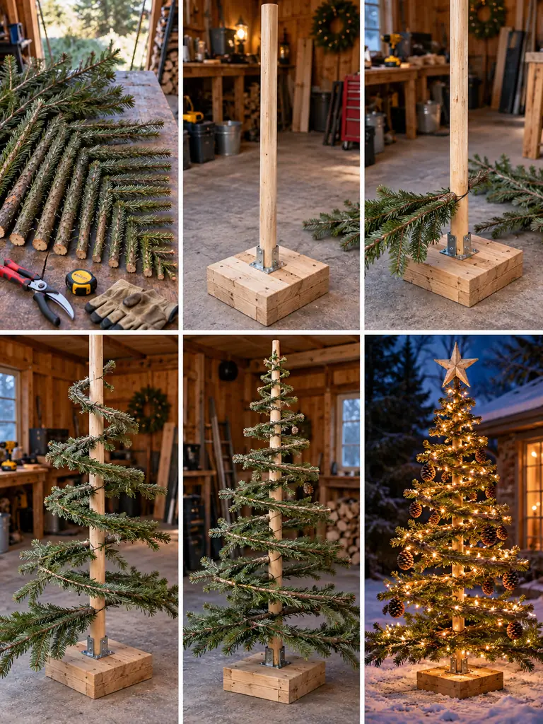 23 Easy DIY Outdoor Wooden Christmas Decor Ideas for a Festive Yard - image 14
